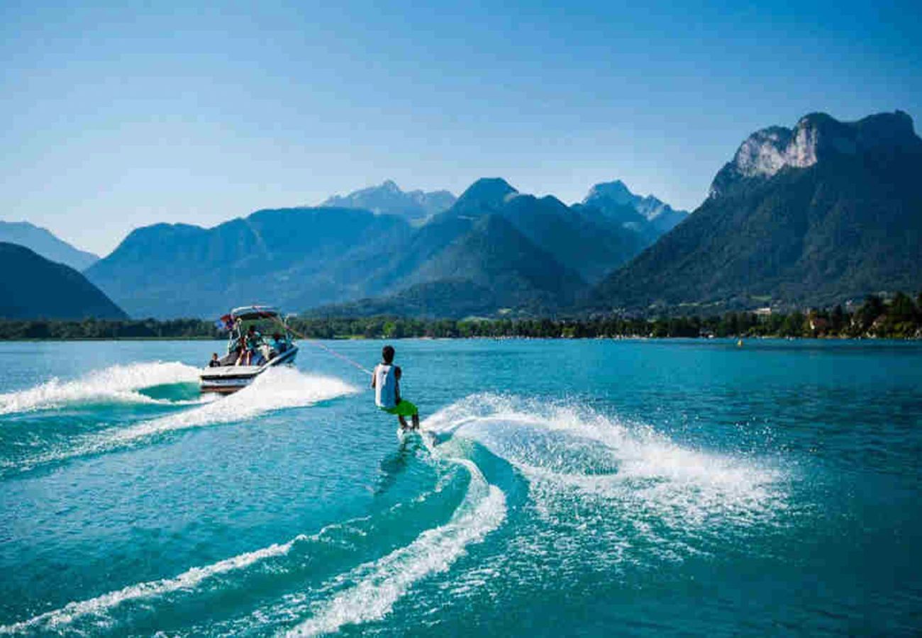 Apartment in Annecy - La Plume appartement avec parking et vue lac