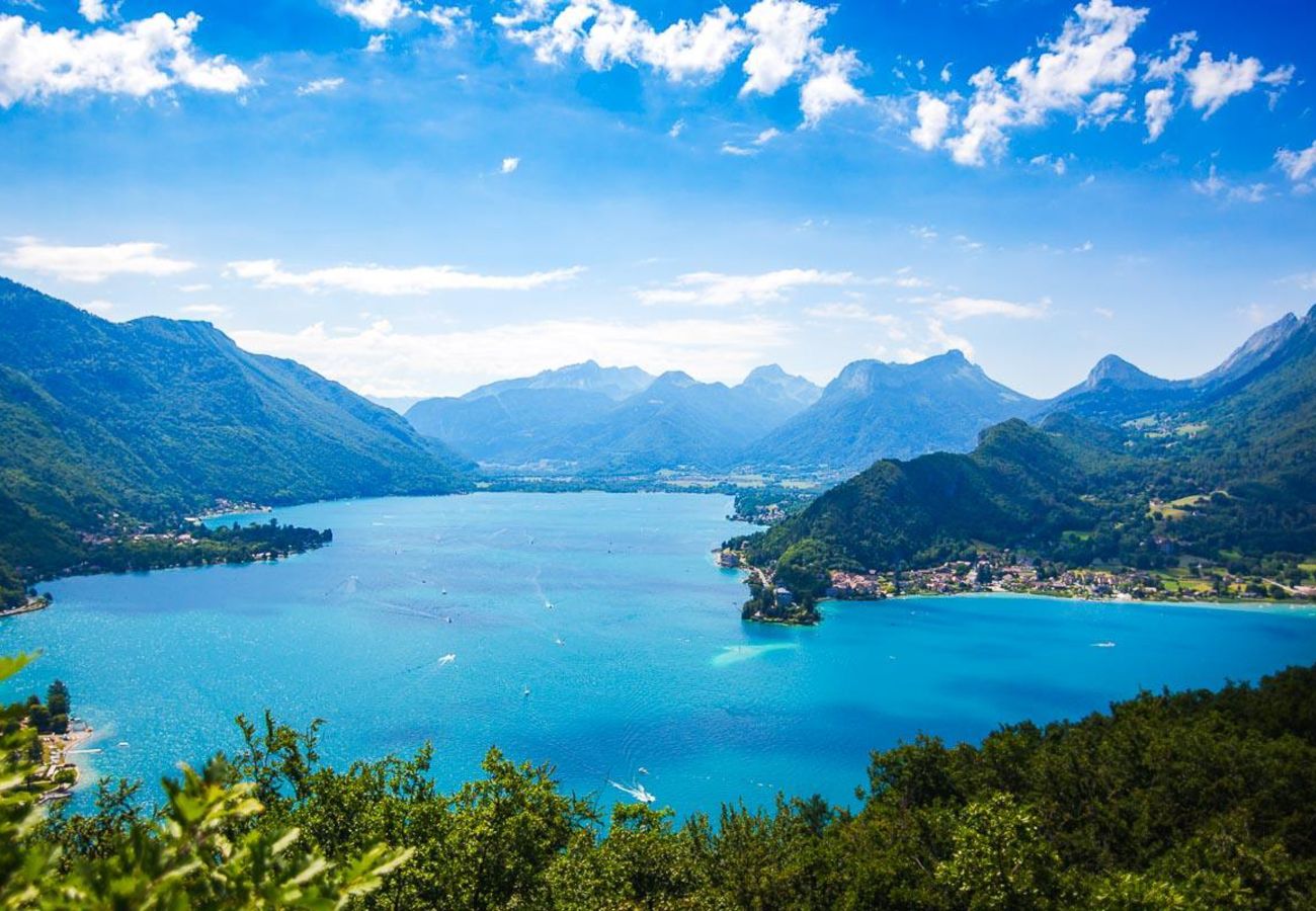 Appartement à Annecy - La Plume appartement avec parking et vue lac