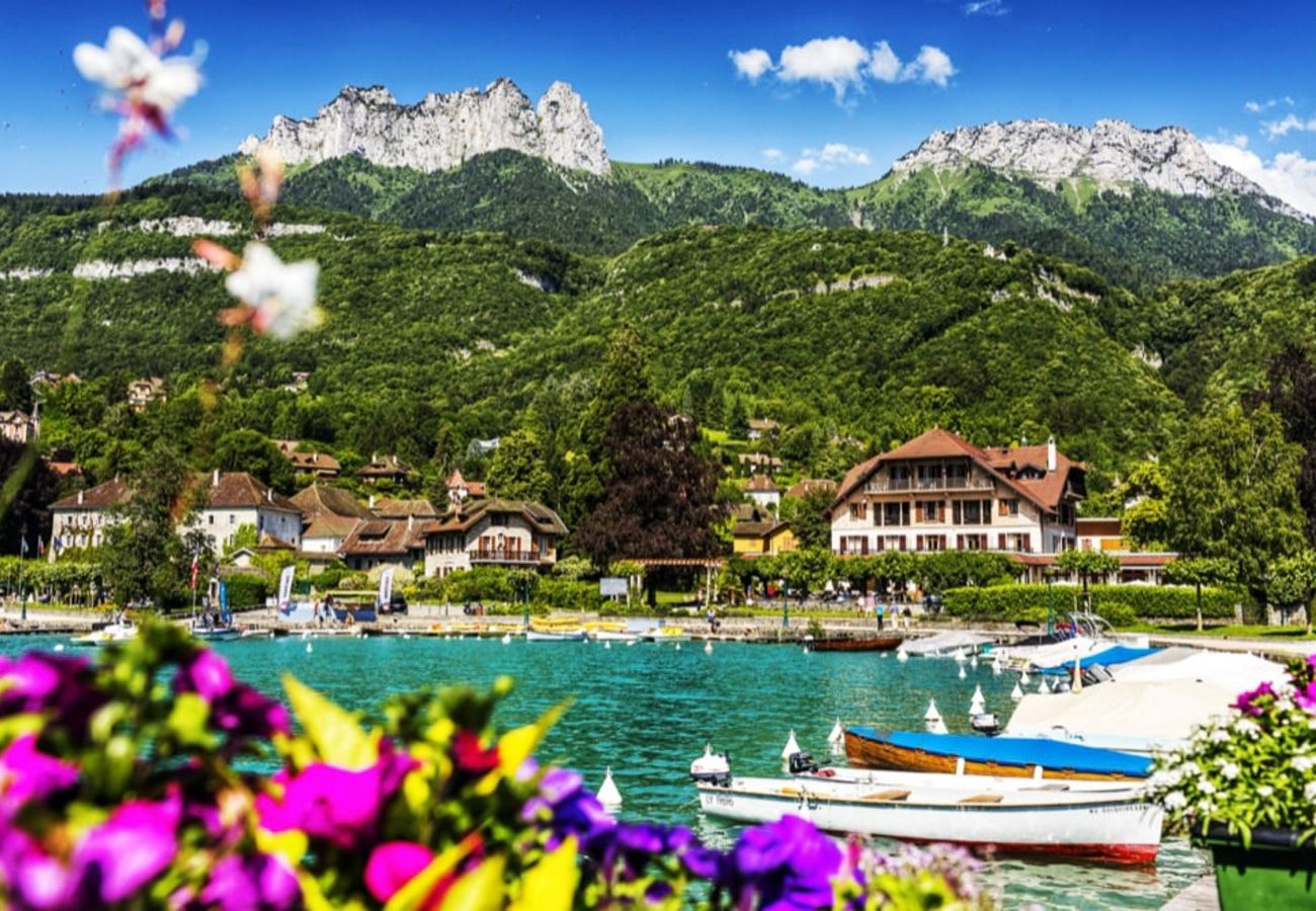 Appartement à Annecy - La Plume appartement avec parking et vue lac