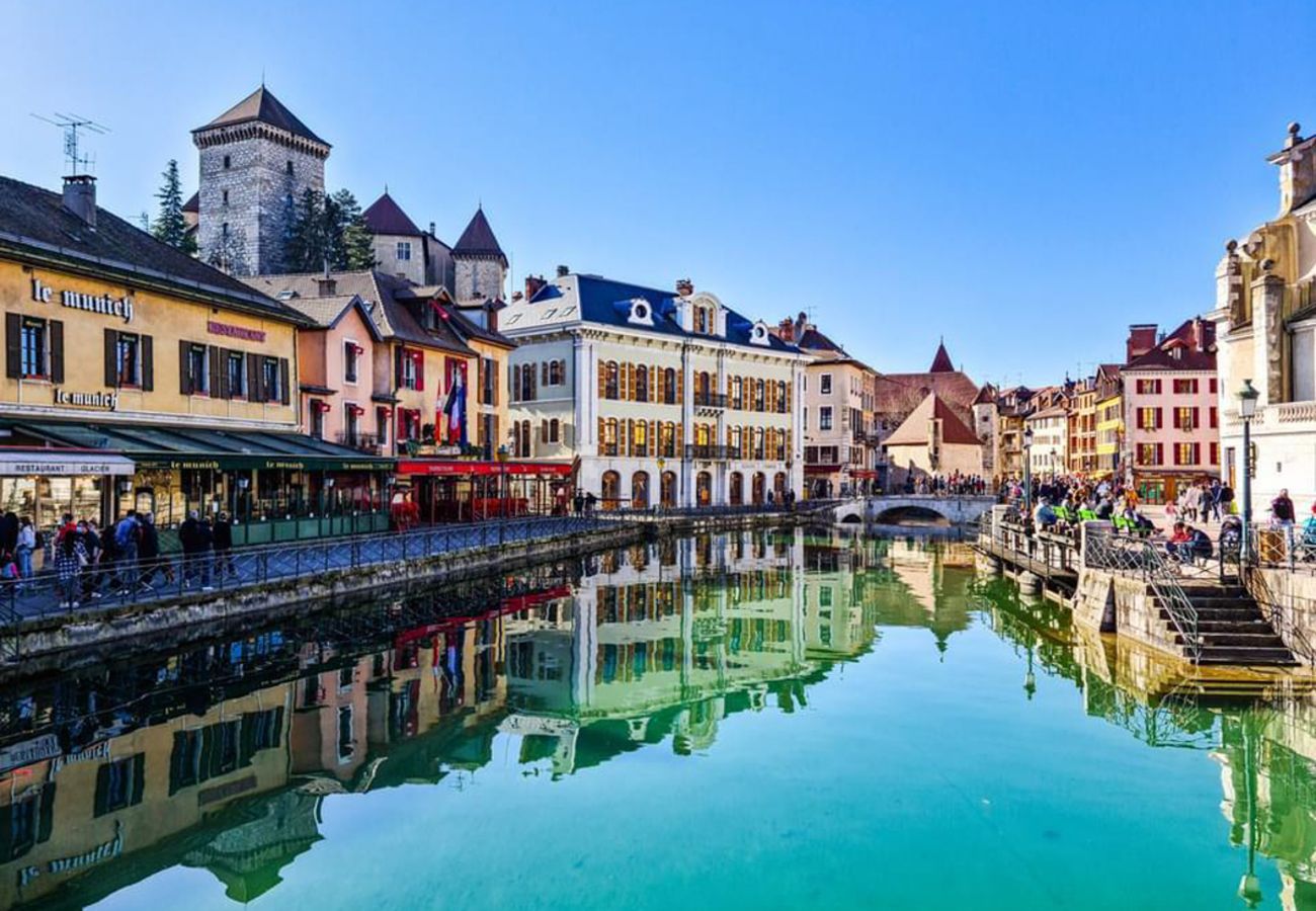 Studio à Annecy - Mont-Lac 2*/Parking gratuit-Accès park-Proche lac